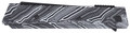 Columbia River Zephyr CRKT 3850W Sheepsfoot Pocket Knife with 3.22" 14C28N Steel Blade and Marbled Black & White G10 Handle