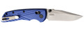 Hogue DEKA 3.25 inch Clip Point Blade Tumble G10 Blue Textured Handle Knife