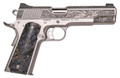 CNC Firearms CNCWILDLIFE45 Kimber 45 ACP 5-inch Barrel Burled Maple Grips Handmade Engraved