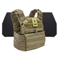 SHELLBACK TACTICAL BANSHEE RIFLE LEVEL IV ARMOR KIT WITH MODEL 26605-2 CERAMIC PLATES