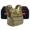 SHELLBACK TACTICAL BANSHEE RIFLE LIGHTWEIGHT LEVEL IV ARMOR KIT WITH MODEL 4SICMH CERAMIC PLATES