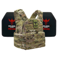 SHELLBACK TACTICAL BANSHEE RIFLE LIGHTWEIGHT LEVEL IV ARMOR KIT WITH MODEL 4SICMH CERAMIC PLATES