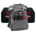SHELLBACK TACTICAL DEFENDER 2.0 LIGHTWEIGHT LEVEL IV ARMOR KIT WITH MODEL 4SICMH CERAMIC PLATES