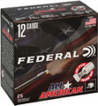 Federal All-American 12 Gauge 2.75 inch 1-1/8 oz Shot Size 8 High Velocity Ammunition