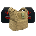 Shellback Tactical Patriot Lightweight Level IV Armor Kit with Model 4SICMH Ceramic Plates