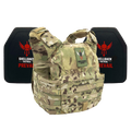 Shellback Tactical Patriot Lightweight Level IV Armor Kit with Model 4SICMH Ceramic Plates
