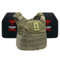 Shellback Tactical Patriot Lightweight Level IV Armor Kit with Model 4SICMH Ceramic Plates