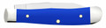 Case 16401 Tiny Trapper Folding Knife with Clip Point and Spey Blades in Tru-Sharp Stainless Steel and Royal Blue Handle