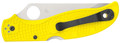 Spyderco Stretch 2 XL Salt Folding Knife with H-2 Steel Blade and Bright Yellow FRN Handle