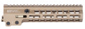 Geissele Automatics MK14 Super Modular Rail MLOK 9.3 inch DDC Aluminum Hardcoat Anodized