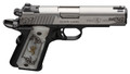 Browning 1911 Black Label Medallion .380 ACP Pistol with 3.63-inch Barrel and White Imitation Pearl Grips