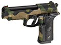 Beretta USA 92XI Combat Series 9mm Luger Single Action Only Pistol with Splinter Camo Cerakote Finish and 4.7-inch Barrel