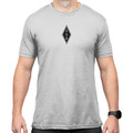 Magpul Industries Corp MAG1280-041-2XL Engineered Short Sleeve T-Shirt in Stone Gray Heather
