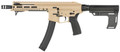 Patriot Ordnance Factory POF 2138 Phoenix 9mm Pistol Caliber Carbine 8 Inch Barrel 35+1 Rounds FDE