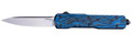 Hogue Compound 3.35-Inch Drop Point OTF Knife with Blue Handle