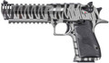 Magnum Research Desert Eagle Mark XIX 44 Magnum with White Tiger Stripes Finish