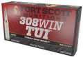 Fort Scott Munitions 308-165-SCV22 Solid Copper Spun Bullet Ammunition
