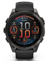 Garmin Fenix 8 47mm AMOLED Smartwatch with Gray Silicone Band