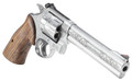 Smith & Wesson M629 Engraved Stainless Steel Revolver with Walnut Grips