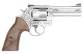 Smith & Wesson Model 686+ Engraved Stainless Steel Revolver with Walnut Grips