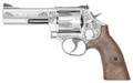 Smith & Wesson Model 686+ Engraved Stainless Steel Revolver with Walnut Grips