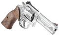 Smith & Wesson Model 686+ Engraved Stainless Steel Revolver with Walnut Grips