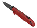 S.O.G Adventurer LB 3.5-Inch Folding Knife with Red and Black Finish