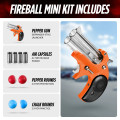 Skyline USA FireBall Mini Pepper Launcher Black .50 Caliber Dual Shot