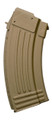 Global Ordnance LLC AK-47 10-Round Steel Magazine, FDE