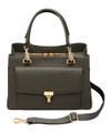 Kingport Industries LLC GTM Large Satchel Crossbody Bag in Black