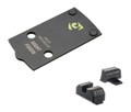Night Fision NF Plate Sight Holosight High Contrast Green