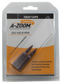 A-Zoom Snap Cap for 224 Valkyrie - Aluminum Dry Fire Practice Dummy, 2 Pack