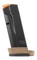 Hogue Overmolded Rubber Grip Extension Base for Smith & Wesson M&P Plus 9mm 13-Round Magazine, Flat Dark Earth