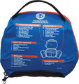 Adventure Medical Kits 01001003 Mountain Backpacker Medical Kit Treats Injuries/Illnesses Water Resistant Blue