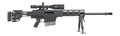 LUXUS ARMS HM Defense HM50B1 50 BMG Rifle with Match Grade Threaded Barrel and Adjustable Stock