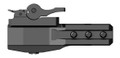 DNT Optics QDS150 Standard Quick Detach Mount for 1.5-inch Riflescopes