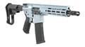 Shark Coast Tactical Arctic Gun Candy 5.56 NATO Semi-Auto AR Rifle with 10.50-Inch Barrel