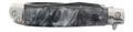 Rynoblade Knives RUK0185BP 420A Trapper Black Pearl Folding Knife