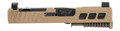 Zaffiri Precision Glock 43 Slide with FDE Finish and Black Details