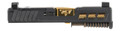 Zaffiri Precision G43 Slide with Black Finish and Gold Accents