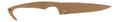 STROUP MK2S-B-G10FDECER Cera Knife with Black and FDE Finish