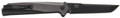Columbia River Helical Black D2 Steel Tanto Knife / Flipper Opening