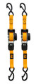 Walkers Game Ear Muddy Mud-RRS10 1 Inch x 10 Inch Ratchet Straps Pack of 2