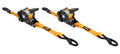 Walkers Game Ear Muddy Mud-RRS10 1 Inch x 10 Inch Ratchet Straps Pack of 2