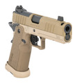 Tisas 1911 Carry 9 DS Comp NJG Exclusive V1C 9mm 4.25" 17+1 Optic Ready FDE