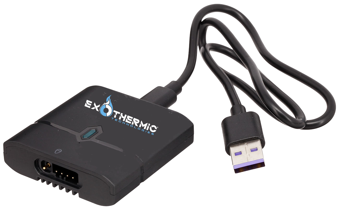Exothermic Technologies Replacement Battery Charger – For