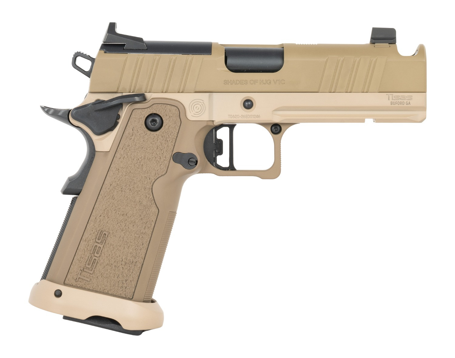 Tisas 1911 Carry 9 DS Comp NJG Exclusive V1C 9mm 4.25