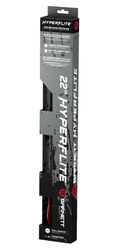 Barnett Outdoors Hyperflite 22 Inch Archery Arrows 5-Pack Red and White