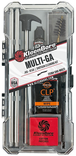 Kleen-Bore KLN SHO-MULTI Multi-Gauge Shotgun Cleaning Kit