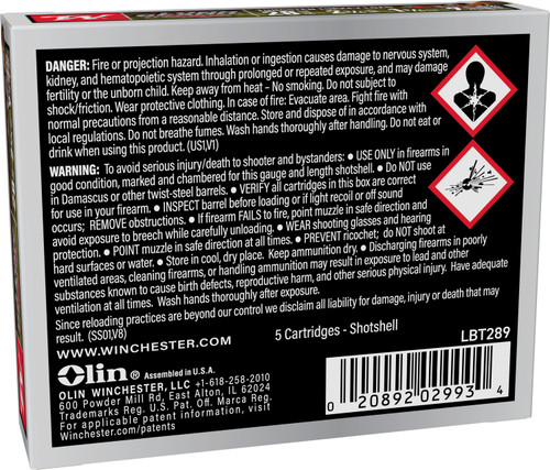 Winchester Ammo LBT289 28-Gauge 2.75 Inch Longbeard Shotgun Shells 50-Round Box